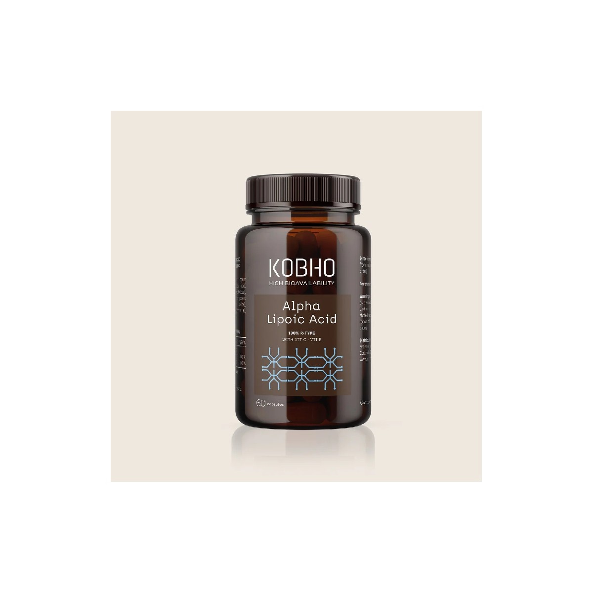 KOBHO ÁCIDO ALPHA LIPOICO 60 CÁPSULAS