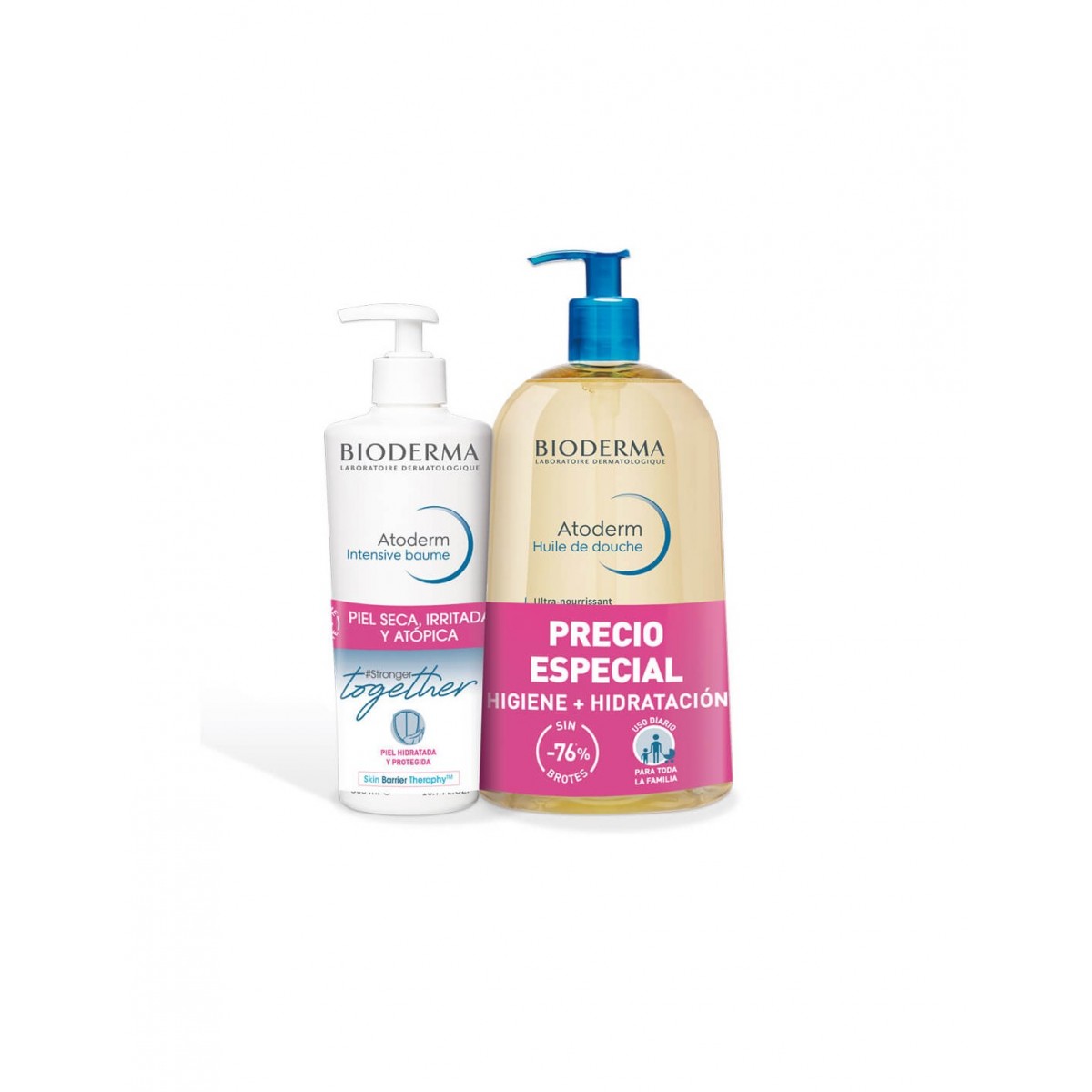 PACK ATODERM INTENSIVE BAUME 500ML + ACEITE DE...
