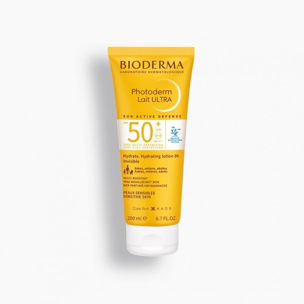 PHOTODERM LAIT ULTRA SPF 50+ 200ML BIODERMA