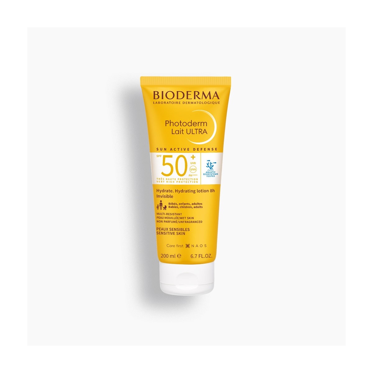 PHOTODERM LAIT ULTRA SPF 50+ 200ML BIODERMA